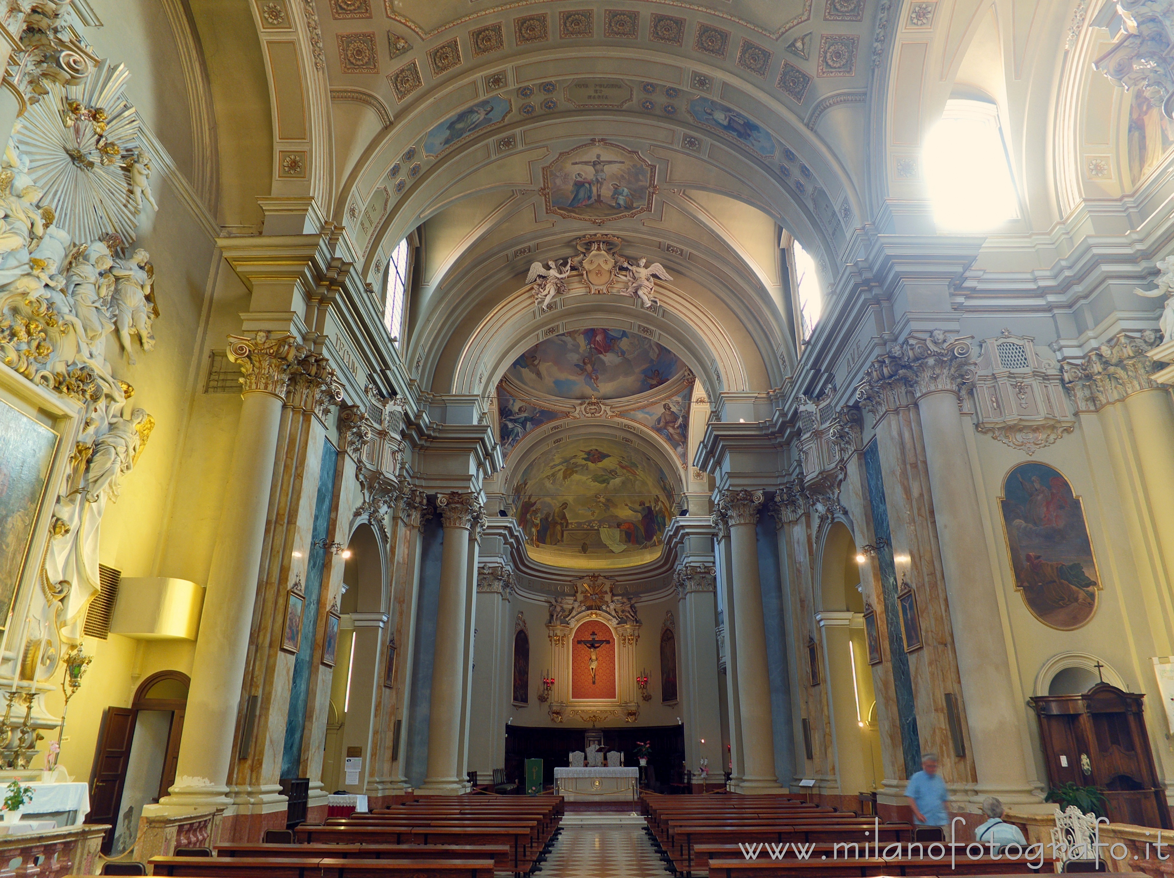 Rimini (Italy) - Interior of the Church of St. John the Baptist